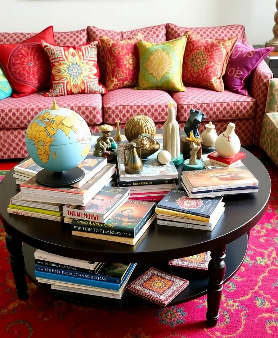 24 Stunning Coffee Table Ideas to Transform Your Living Room (You Won't Believe #12!) - 4. Eclectic Mix