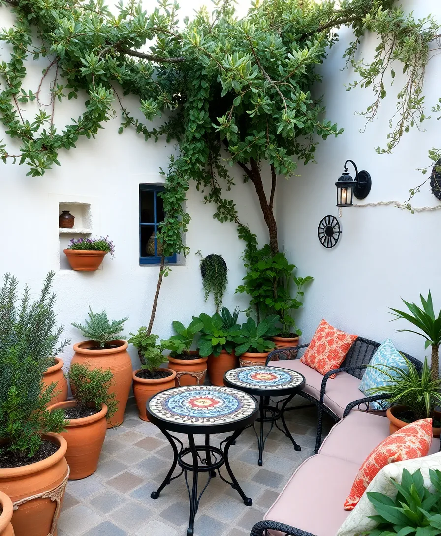 35 Stunning Corner Garden Designs You Need to See to Believe (Your Neighbors Will Be Jealous!) - 9. Charming Mediterranean Oasis