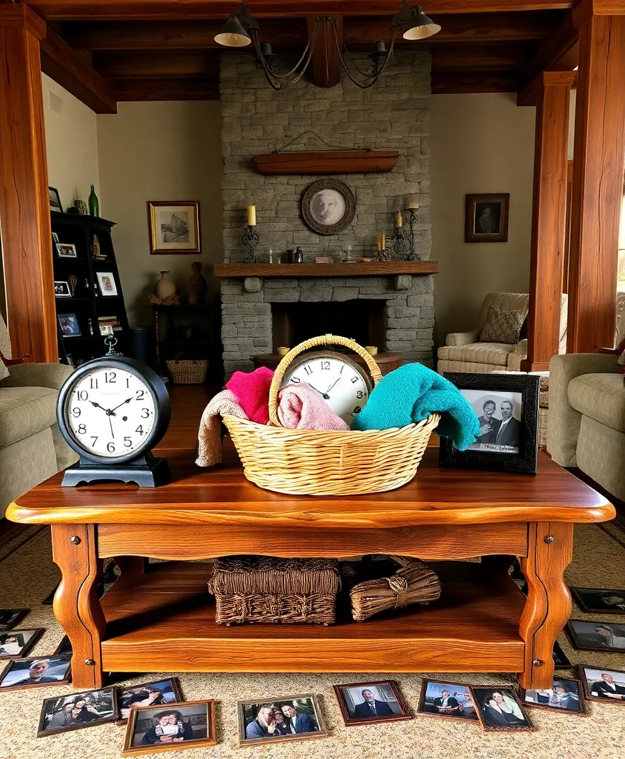 24 Stunning Coffee Table Ideas to Transform Your Living Room (You Won't Believe #12!) - 2. Rustic Charm