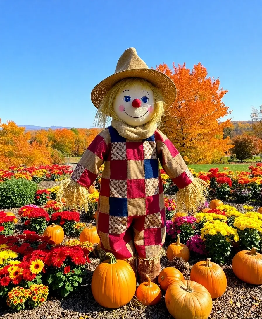 40 Outdoor Fall Decor Ideas That Will Make Your Neighbors Envious! - 11. Scarecrow Displays