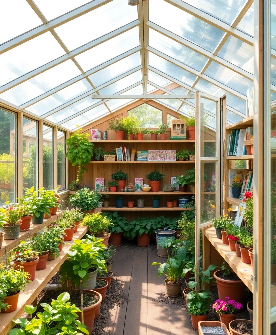 30 Garden Shed Ideas That’ll Transform Your Backyard into a Dream Escape! - 2. The Greenhouse Shed