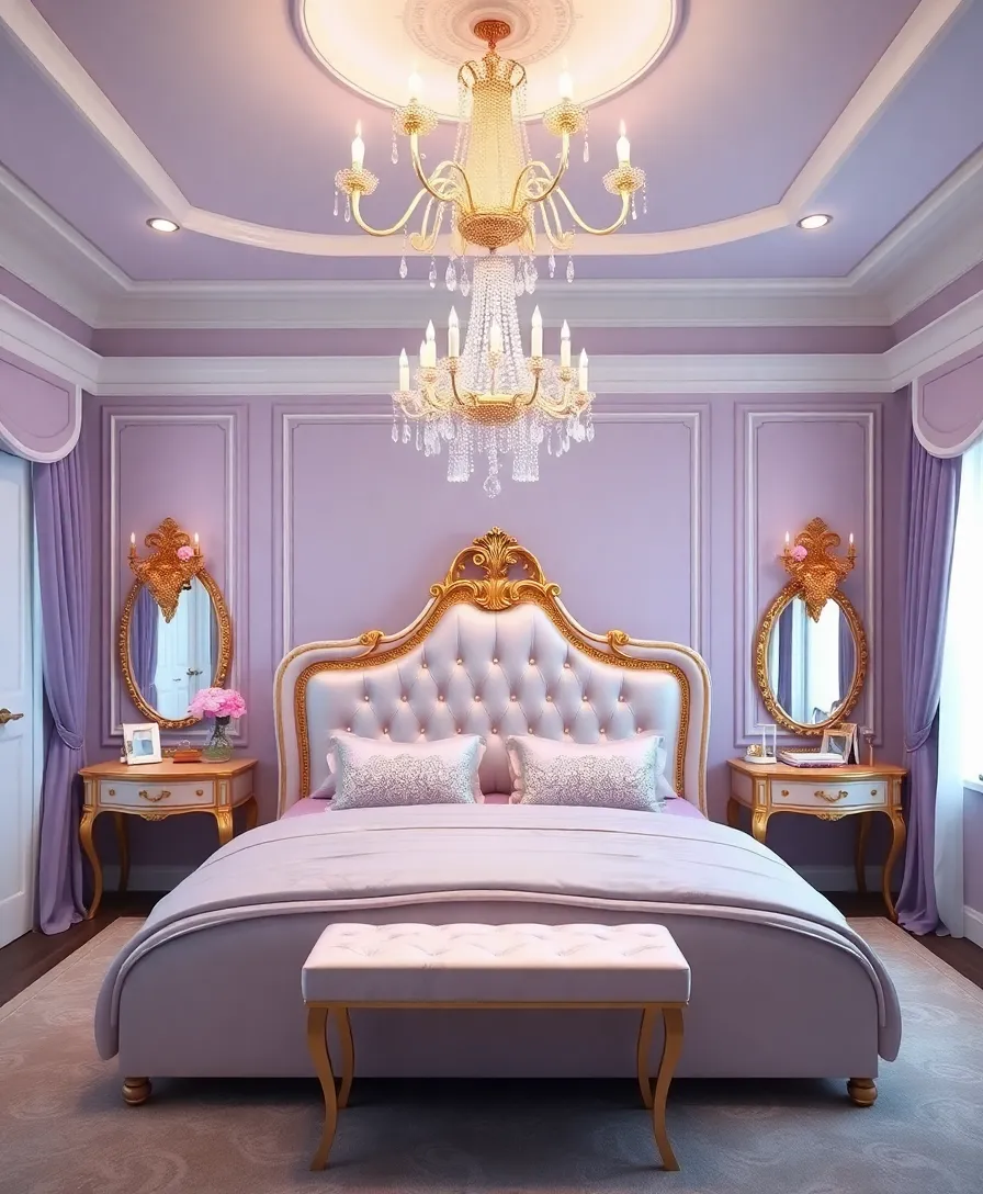 29 Girls Bedroom Ideas That Will Make Her Squeal with Delight! - 5. Elegant Princess Room