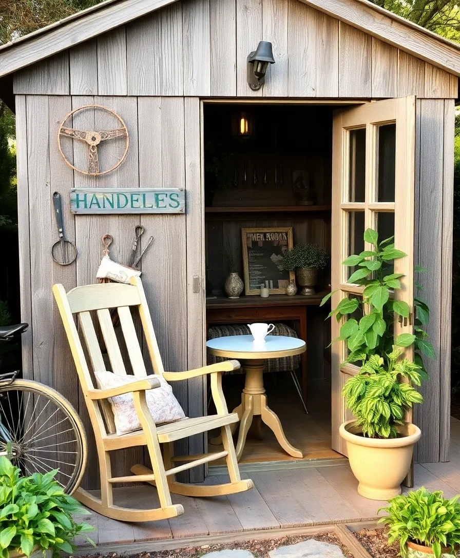 30 Garden Shed Ideas That’ll Transform Your Backyard into a Dream Escape! - 1. The Rustic Retreat