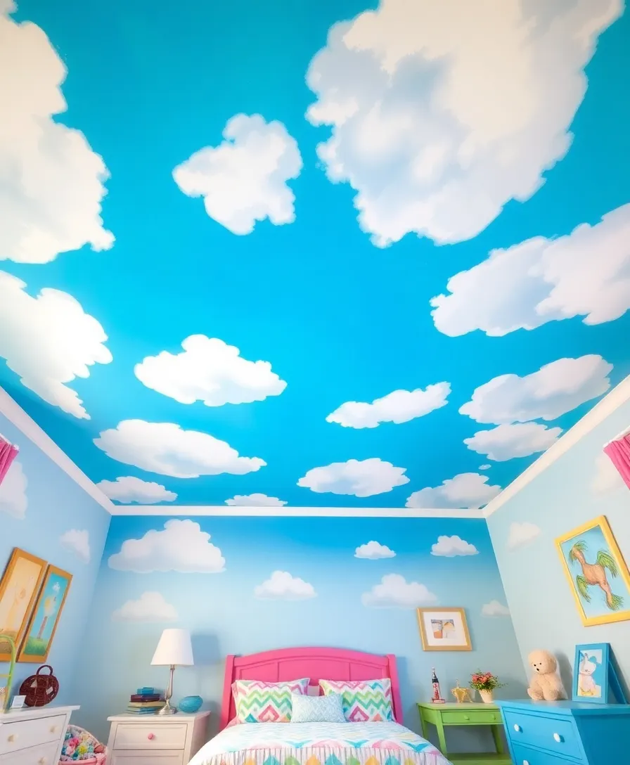 22 Ceiling Design Ideas That Will Transform Your Home in an Instant! - 7. Artistic Murals