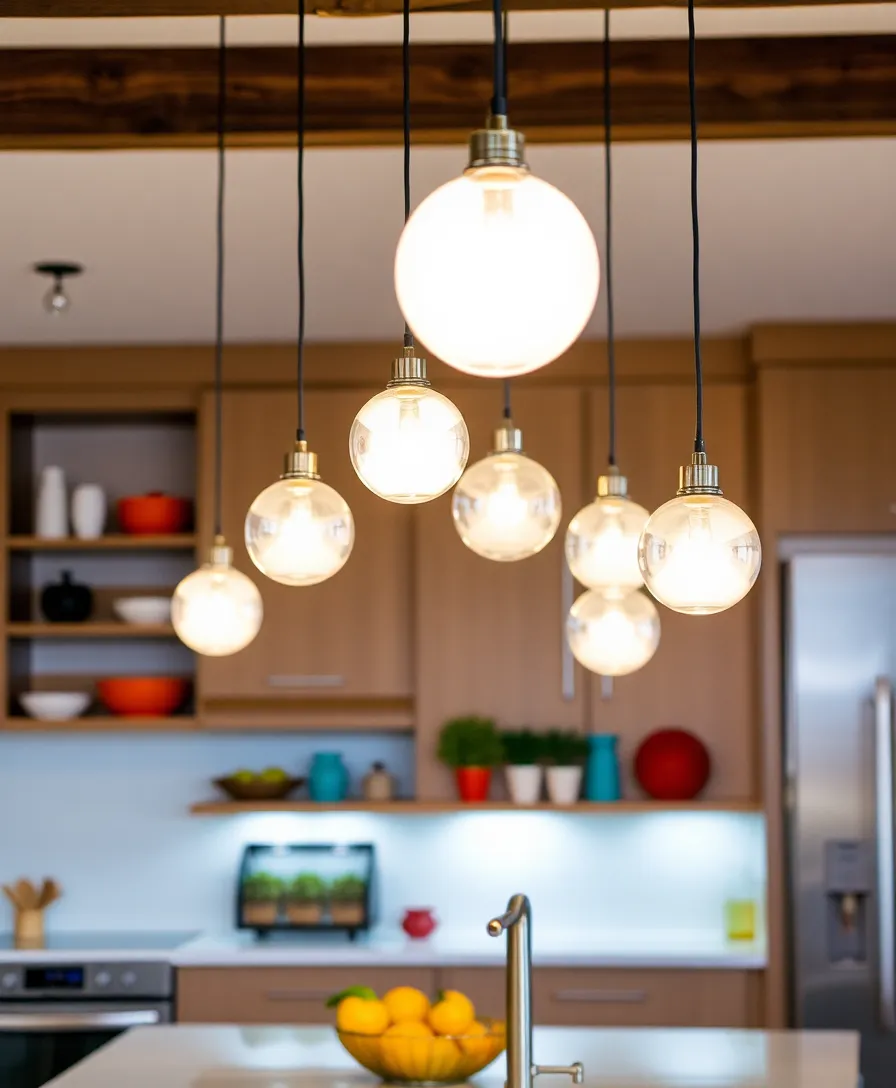 35 Kitchen Lighting Ideas That Will Transform Your Cooking Space! - 8. Globe Lights