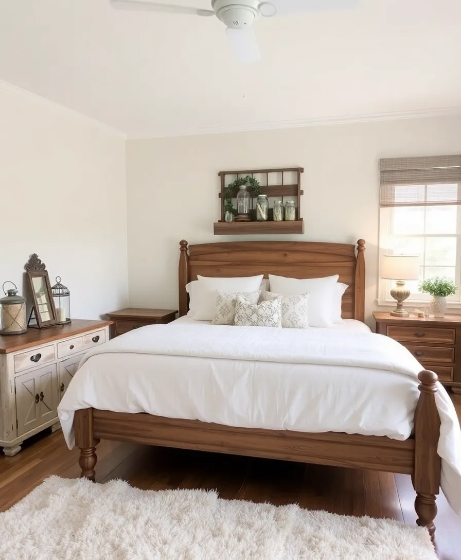 29 Girls Bedroom Ideas That Will Make Her Squeal with Delight! - 17. Farmhouse Comfort