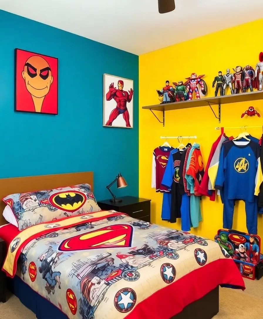 29 Girls Bedroom Ideas That Will Make Her Squeal with Delight! - 16. Superhero Hideout