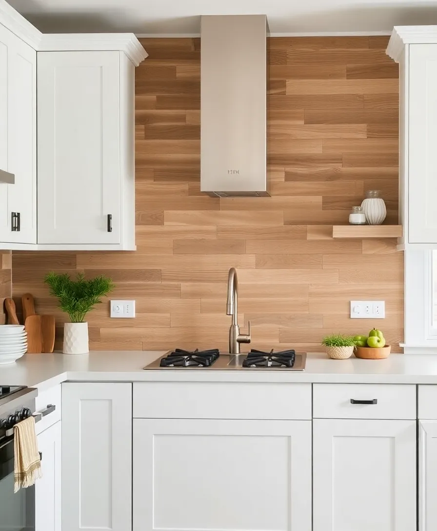 25 Scandinavian Kitchen Ideas to Transform Your Space into a Cozy Haven (You Won't Believe #15!) - 13. Textured Backsplash