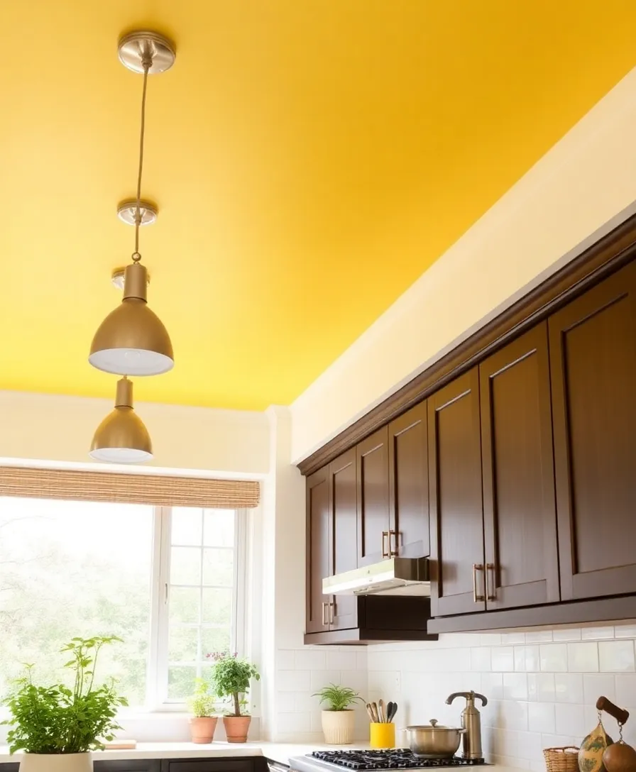 22 Ceiling Design Ideas That Will Transform Your Home in an Instant! - 2. Bold Painted Ceilings