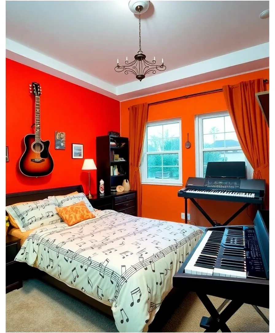 29 Girls Bedroom Ideas That Will Make Her Squeal with Delight! - 15. Musical Harmony