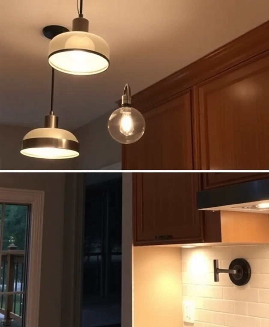 35 Kitchen Lighting Ideas That Will Transform Your Cooking Space! - 13. Layered Lighting Techniques