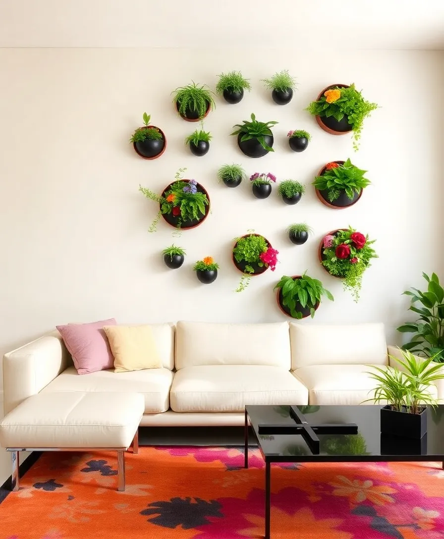 31 Vertical Garden Ideas That'll Transform Your Home into a Lush Oasis! - 8. Vertical Garden Wall Art