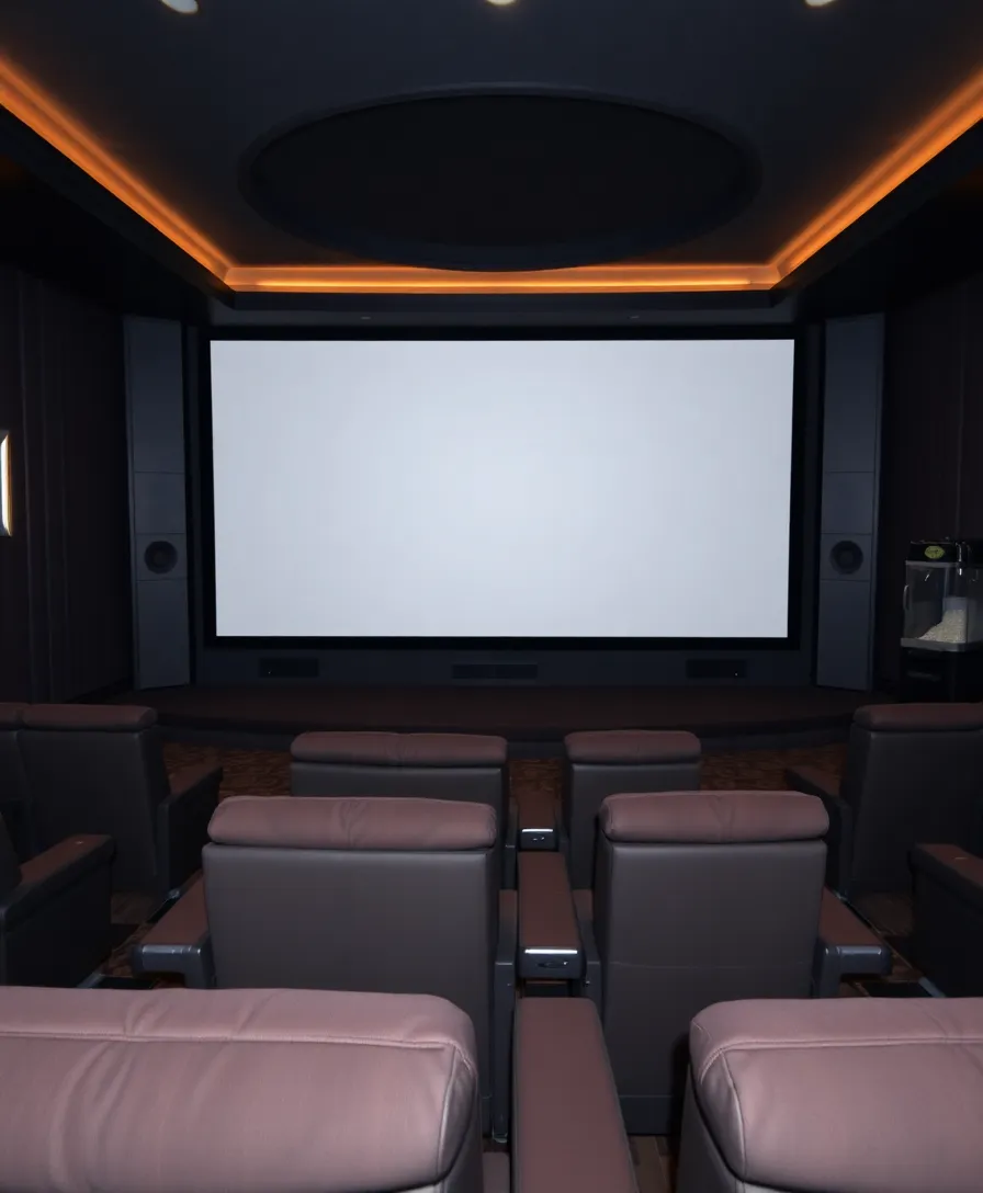 20 Mansion Ideas: Luxury Home Design That Will Make You Feel Like Royalty! - 7. Home Theaters