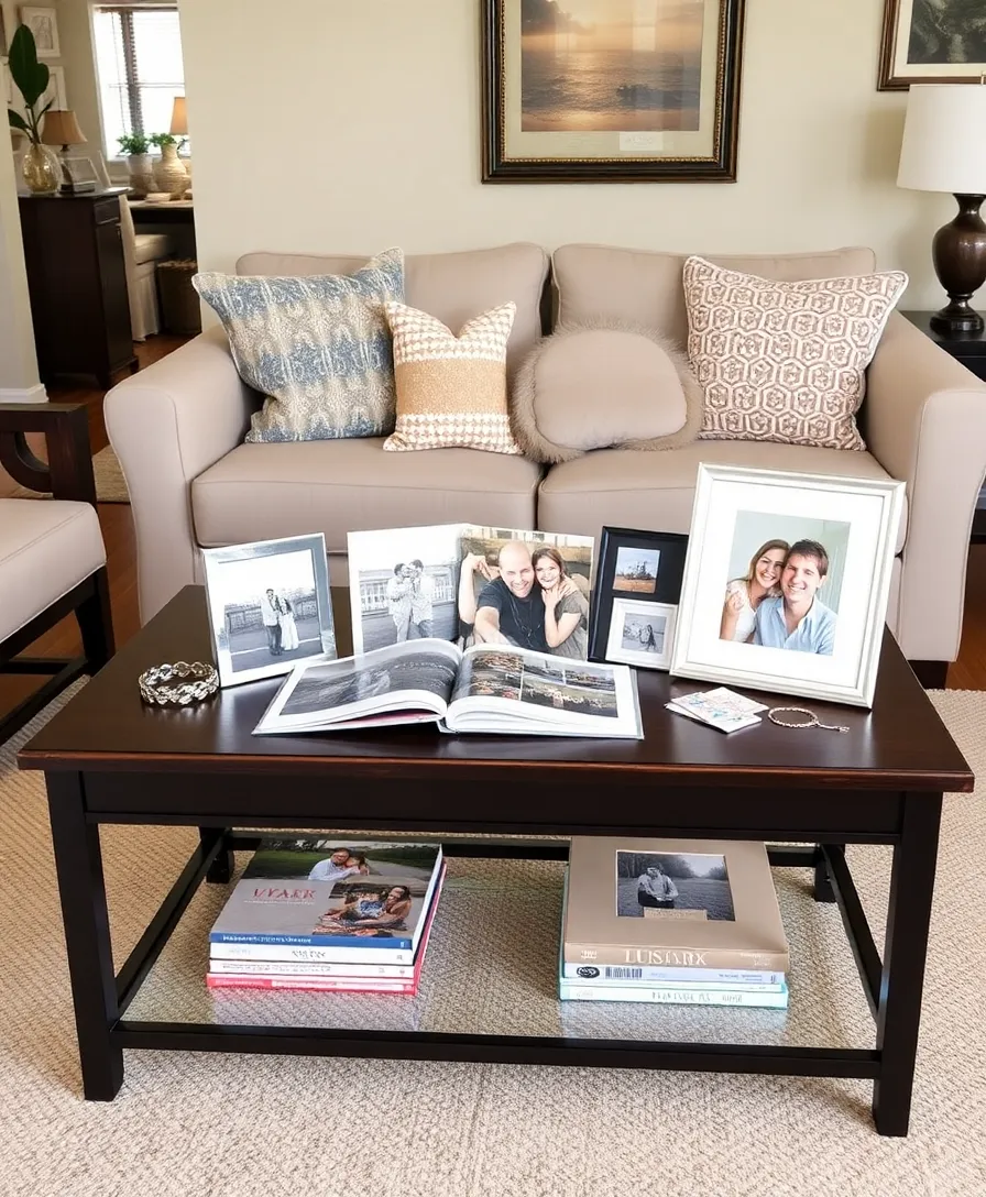 24 Stunning Coffee Table Ideas to Transform Your Living Room (You Won't Believe #12!) - 20. Personalized Touches