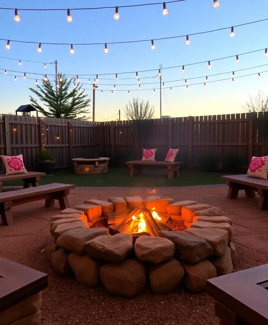 31 Outdoor Garden Ideas to Spark Your Creativity (You'll Love #15!) - 5. Cozy Outdoor Fire Pit