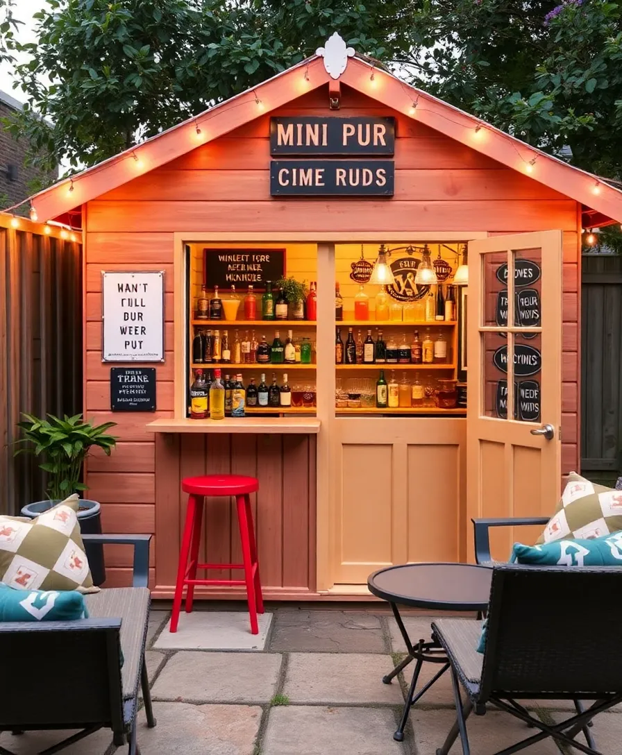 30 Garden Shed Ideas That’ll Transform Your Backyard into a Dream Escape! - 5. The Garden Pub