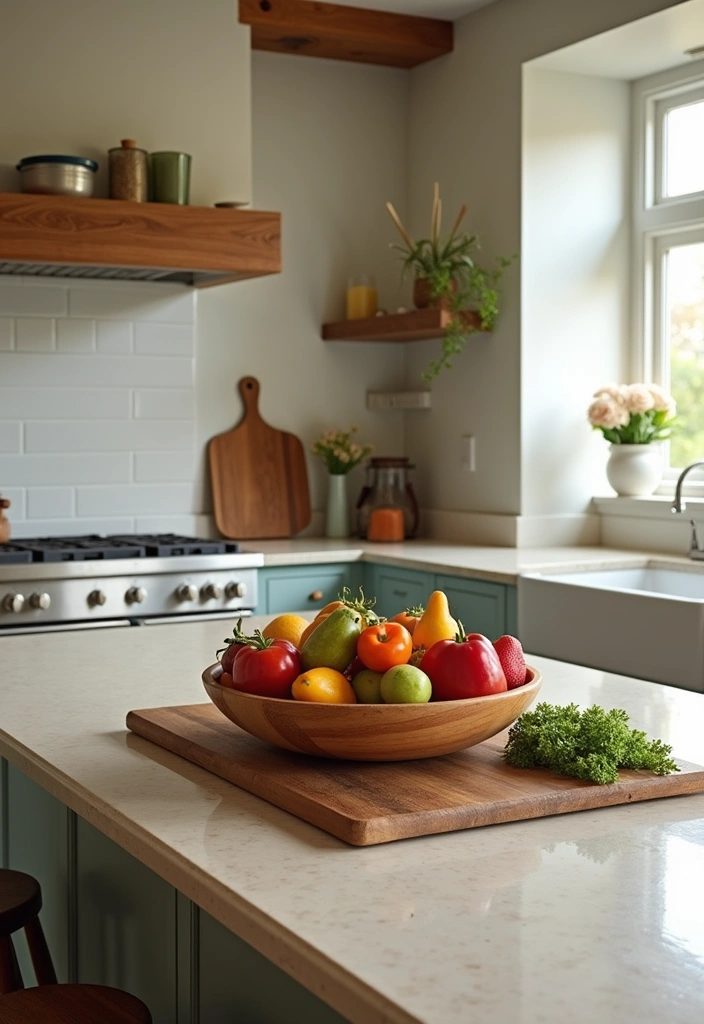 21 Large Kitchen Island With Sink Decor Ideas That'll Transform Your Cooking Space! - 7. Farm-to-Table Aesthetic