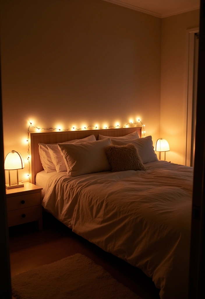 24 Small Bedroom Refresh Ideas That'll Make You Wonder Why You Didn't Do This Sooner! - 11. Smart Lighting Solutions