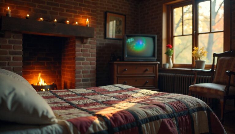 23 Cozy Bedroom Fireplace Decor Ideas with TV Integration