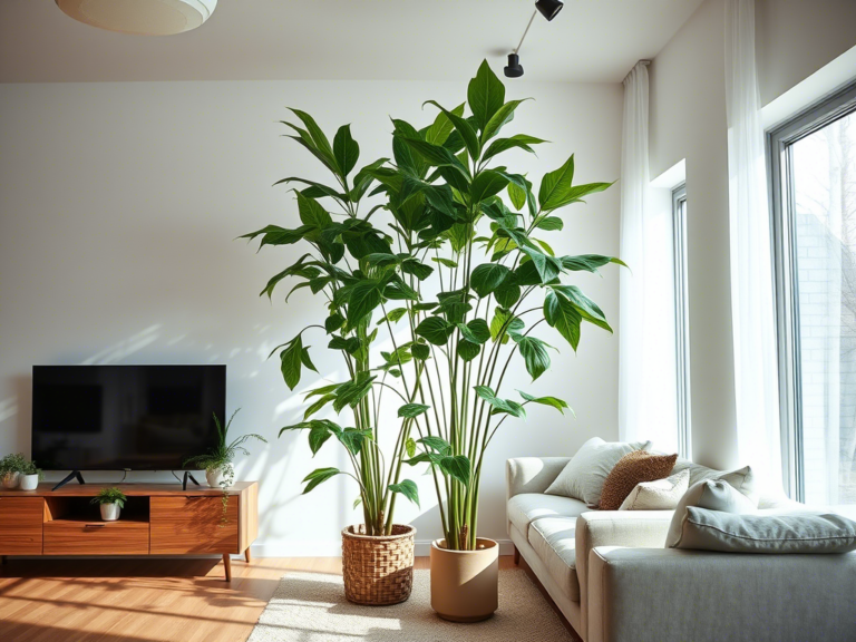 21 Stunning Indoor Plants to Elevate Your Living Room Corner Decor