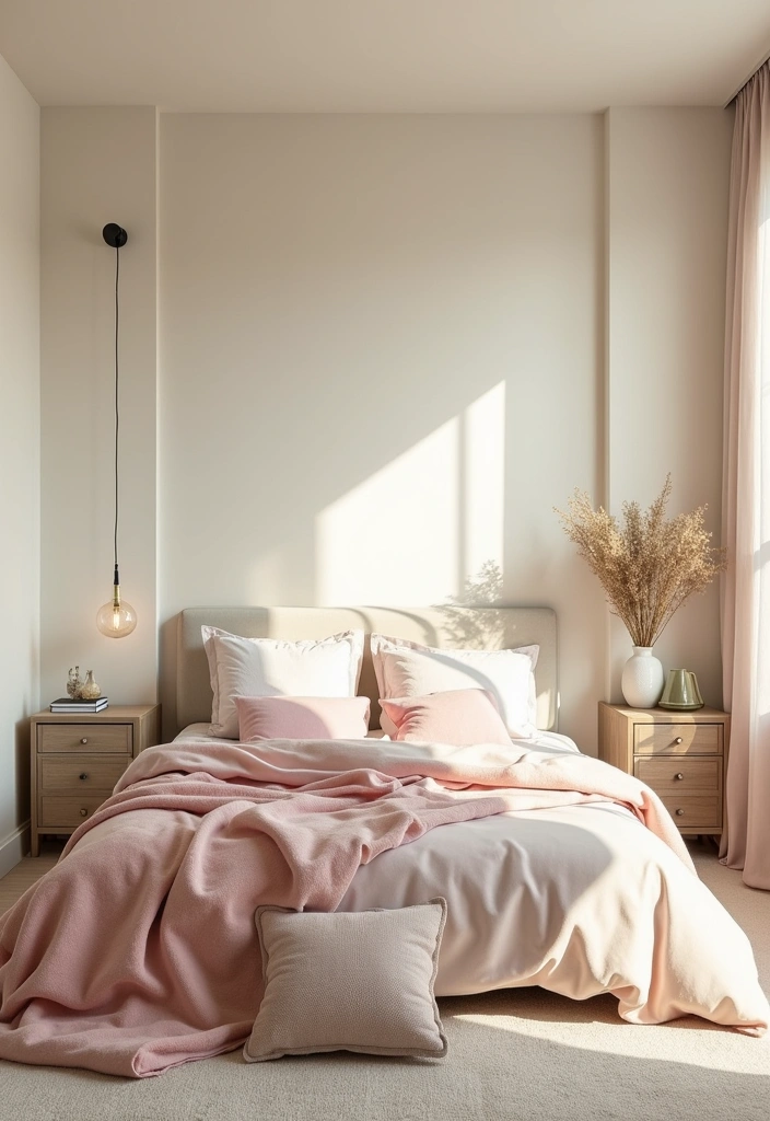 22 Bedroom Color Ideas That Will Transform Your Space (You Won't Believe #12!) - 21. Soft Cream