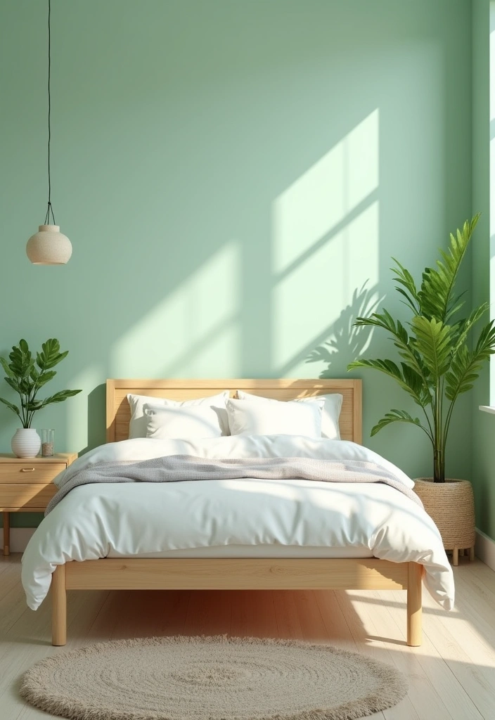 22 Bedroom Color Ideas That Will Transform Your Space (You Won't Believe #12!) - 13. Refreshing Mint