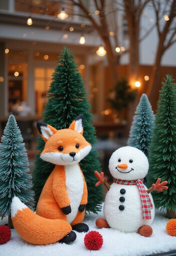 27 Winter Window Display Ideas to Transform Your Home Decor - 5. Whimsical Characters