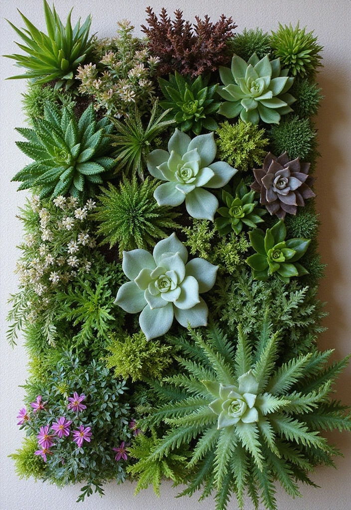 22 Indoor Wall Plant Ideas to Elevate Your Home Decor - 1. Living Wall Art