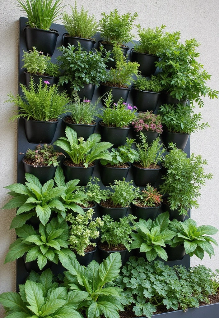 22 Indoor Wall Plant Ideas to Elevate Your Home Decor - 8. Vertical Garden Wall Planters