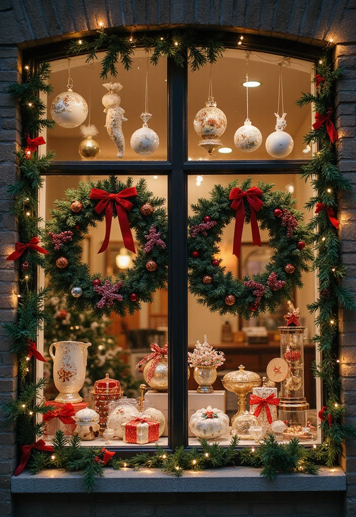 27 Winter Window Display Ideas to Transform Your Home Decor - 19. Holiday Craft Showcase